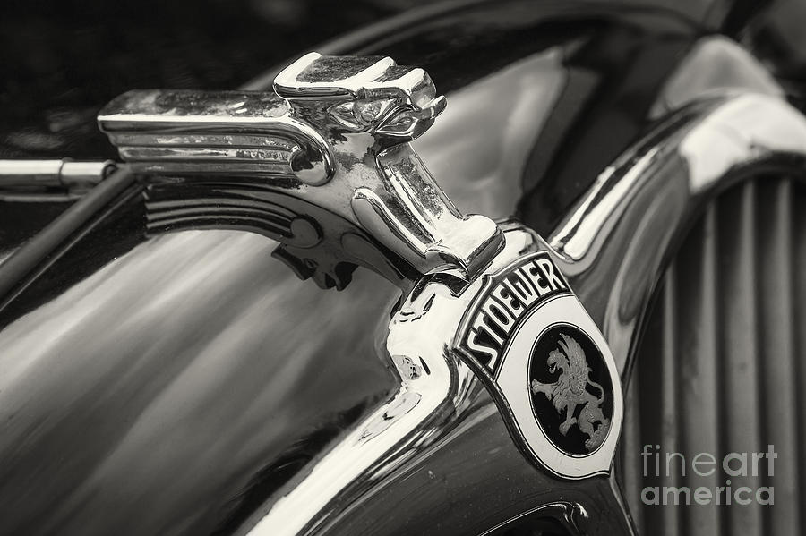 1934 Stoewer Greif Hood Ornament Photograph by Dennis Hedberg