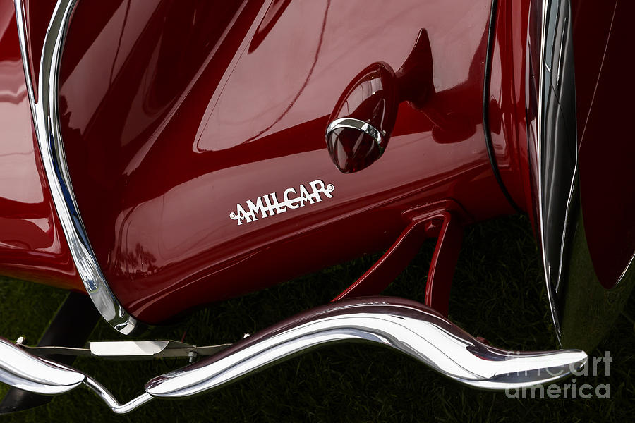 1935 Amilcar Photograph by Dennis Hedberg