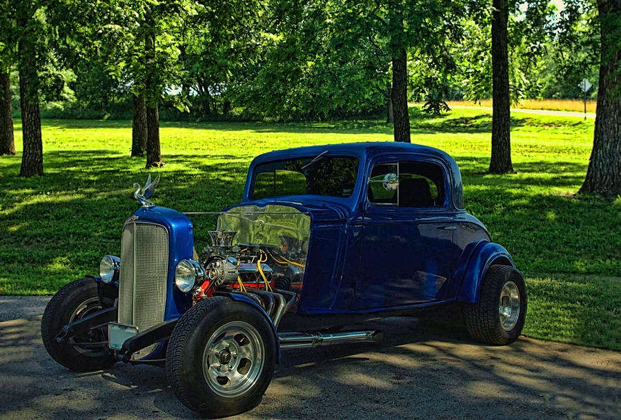 1935 Chevrolet Hot Rod Coupe Photograph by Tim McCullough
