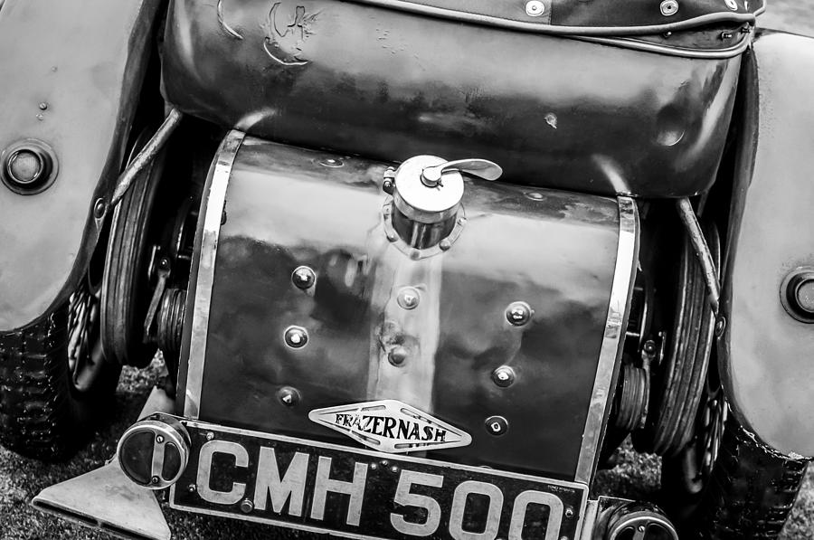 1935 Frazer Nash TT Replica Shelsley -0223bw Photograph by Jill Reger
