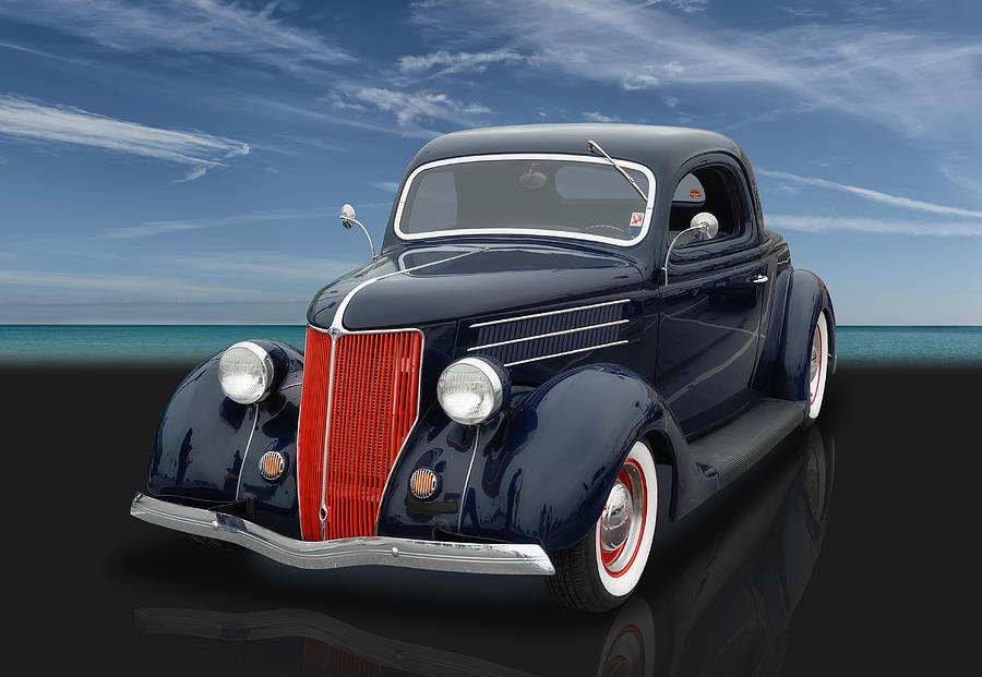 1936 Ford Coupe Photograph by Frank J Benz