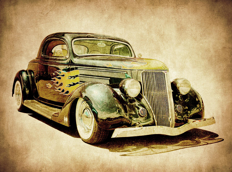 1936 Ford Hot Rod Photograph by Steve McKinzie
