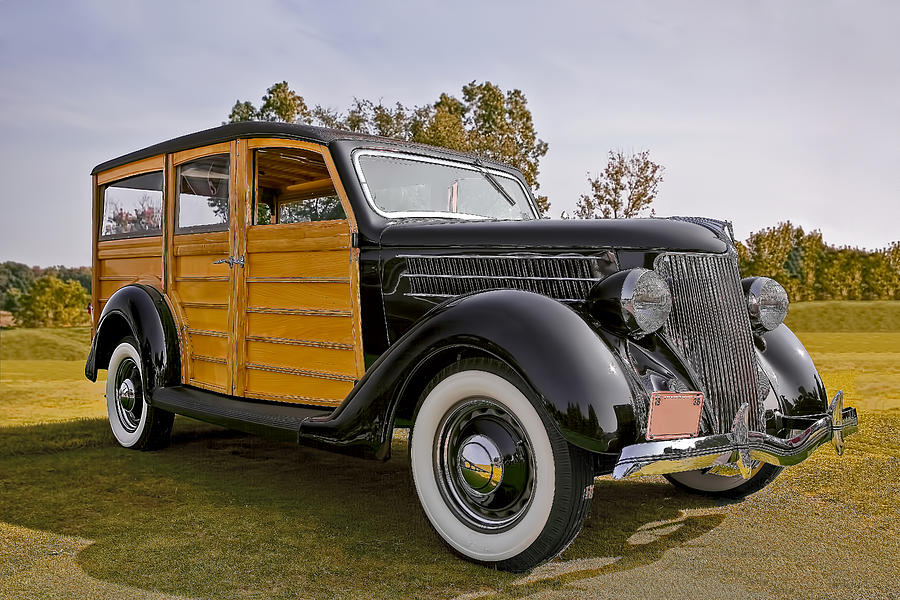 1936 Ford woody #10