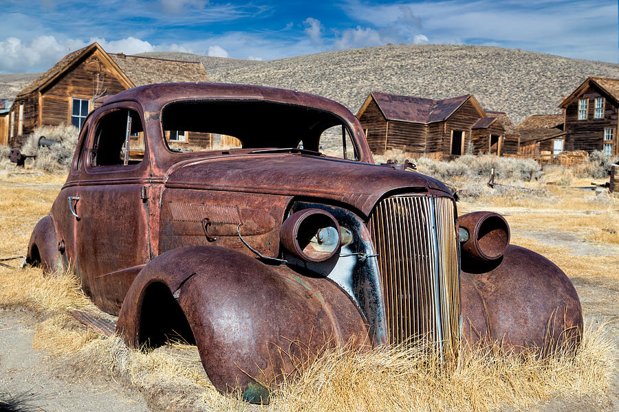 1937 Chevrolet Coupe at Bodie Photograph by Kathleen Bishop