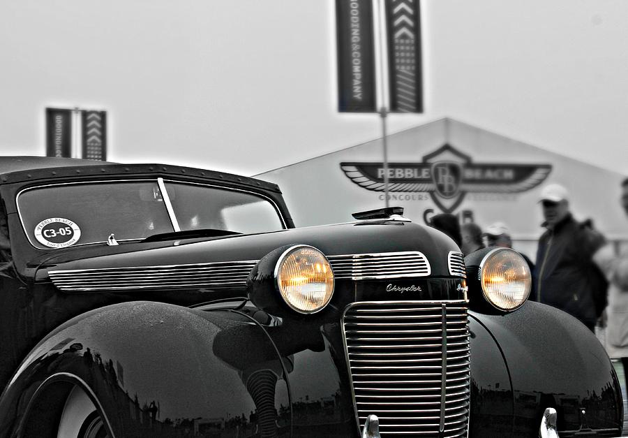 1937 Chrysler Imperial Photograph by Steve Natale