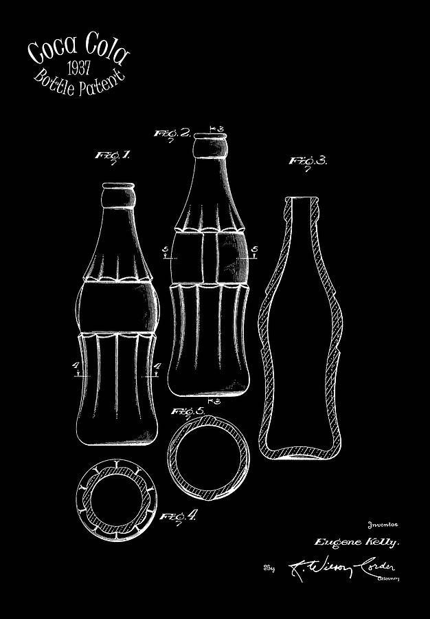 Beer Photograph - 1937 Coca Cola Bottle by Mark Rogan