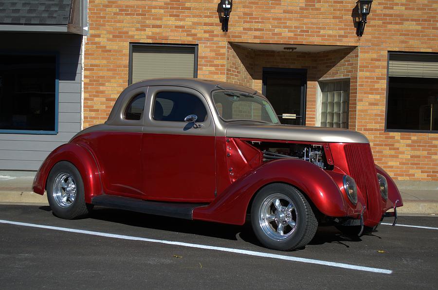 1937 Ford Coupe Hot Rod Early Version Photograph by Tim McCullough