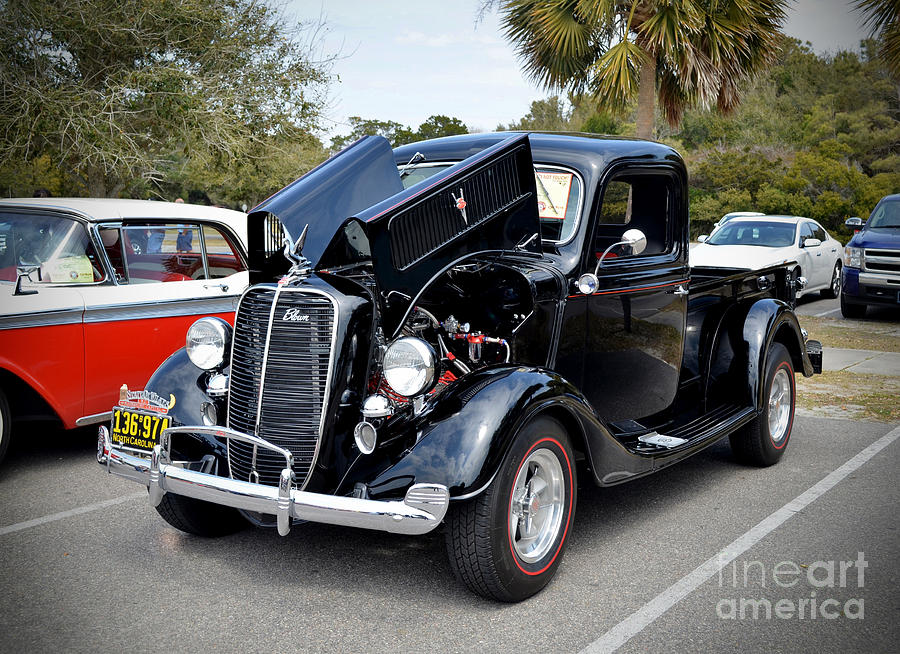 1937 Ford Pick Up Photograph by Kathy Baccari