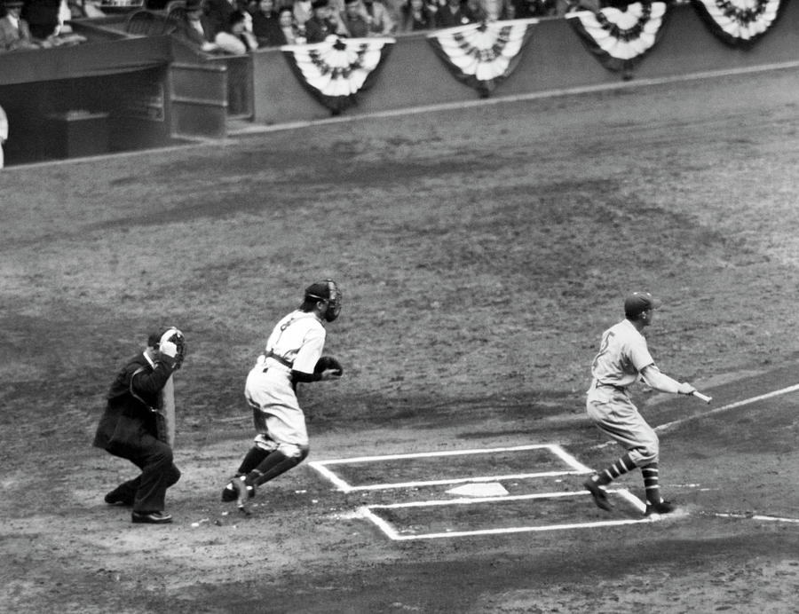 1937 World Series Action Photograph by Underwood Archives