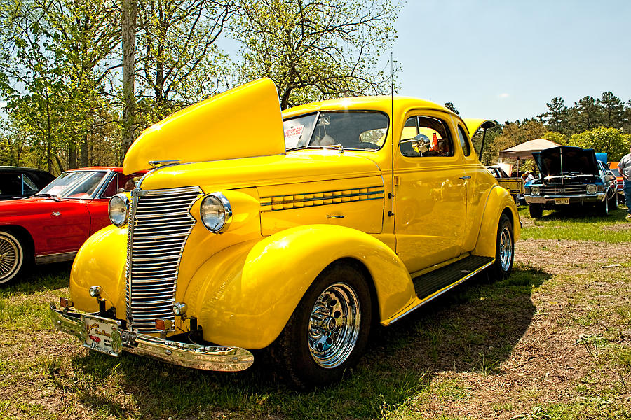 1938 Chevy Business Coupe Photograph by Kristia Adams