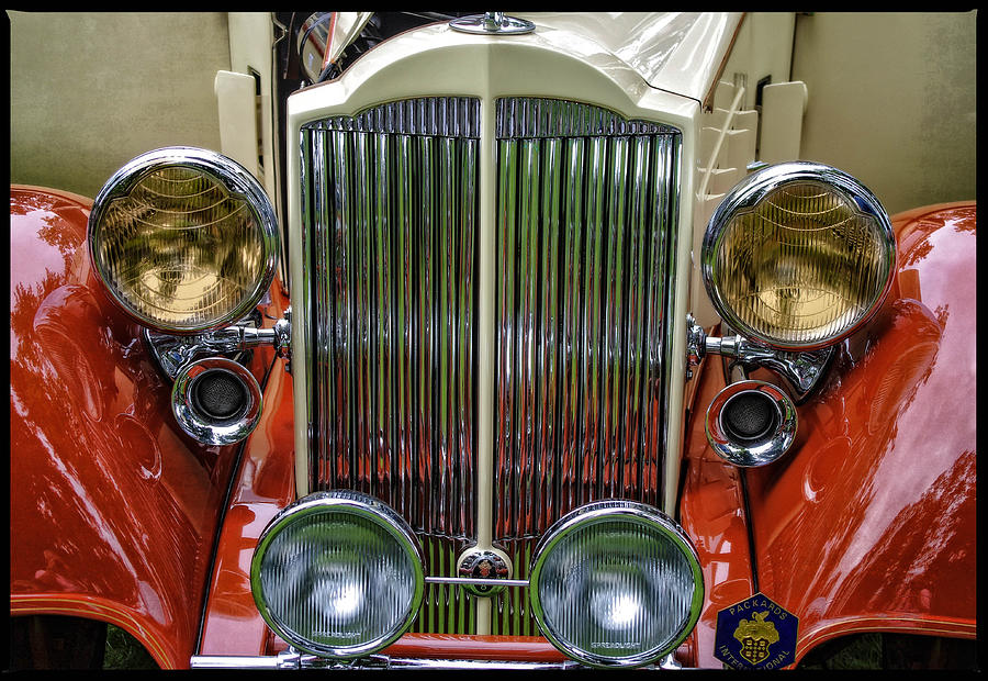 1928 Classic Packard 443 Roadster Photograph by Thom Zehrfeld