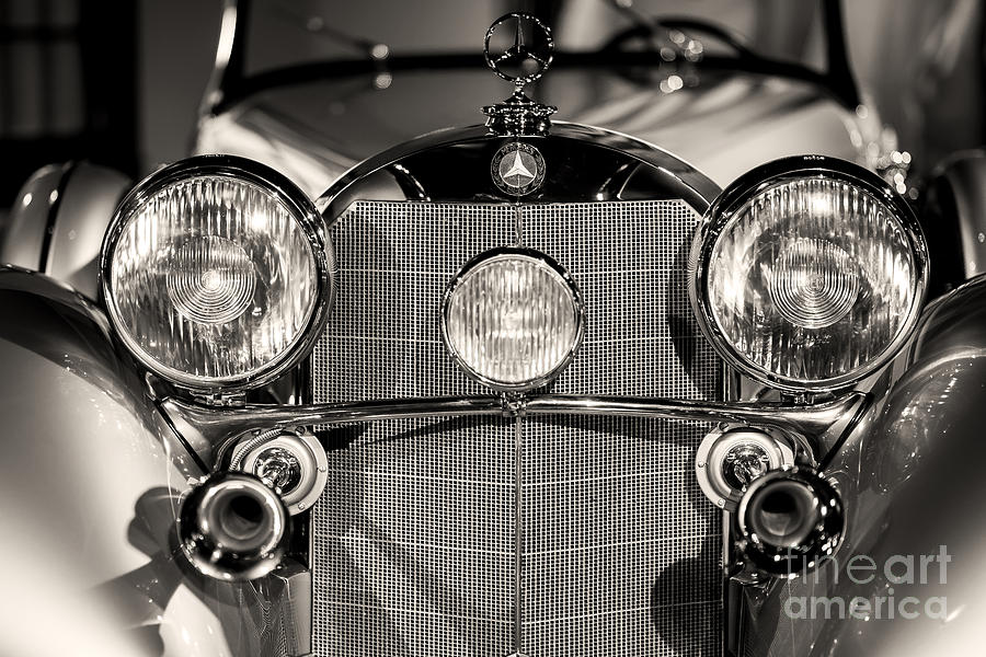 1938 Mercedes 540K Photograph by Randall Cogle