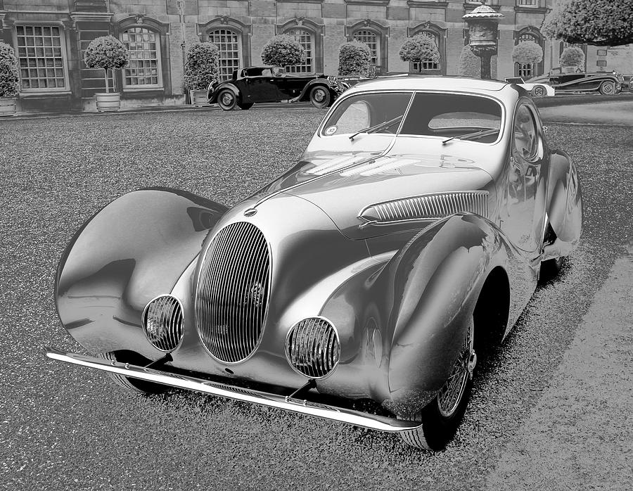 1938 Talbot Lago classic car Photograph by Peter Lloyd - Fine Art America