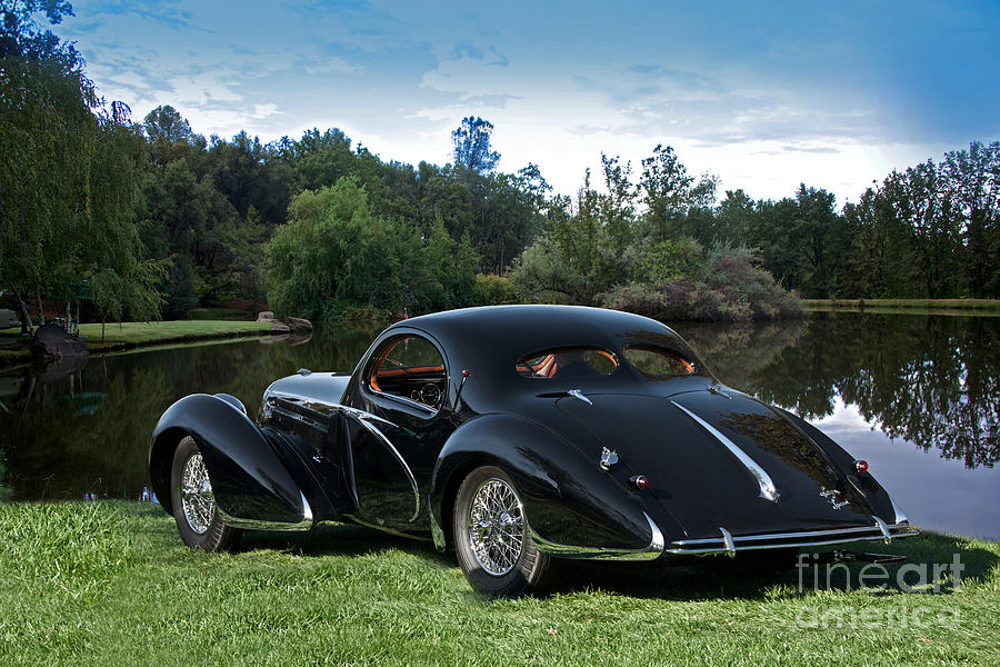 1938 Talbot Lago T 150 C Tear Drop Coupe I Photograph by Dave Koontz