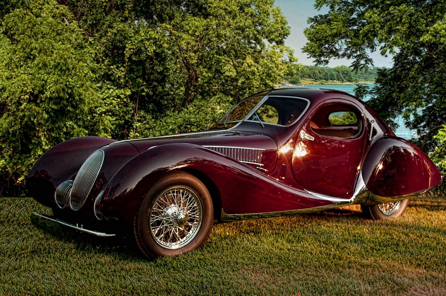 1938 Talbot Lago Photograph by Tim McCullough