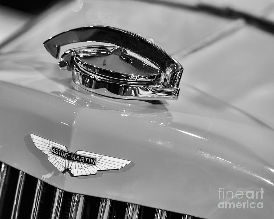 1939 Aston Martin emblem Photograph by Dennis Hedberg