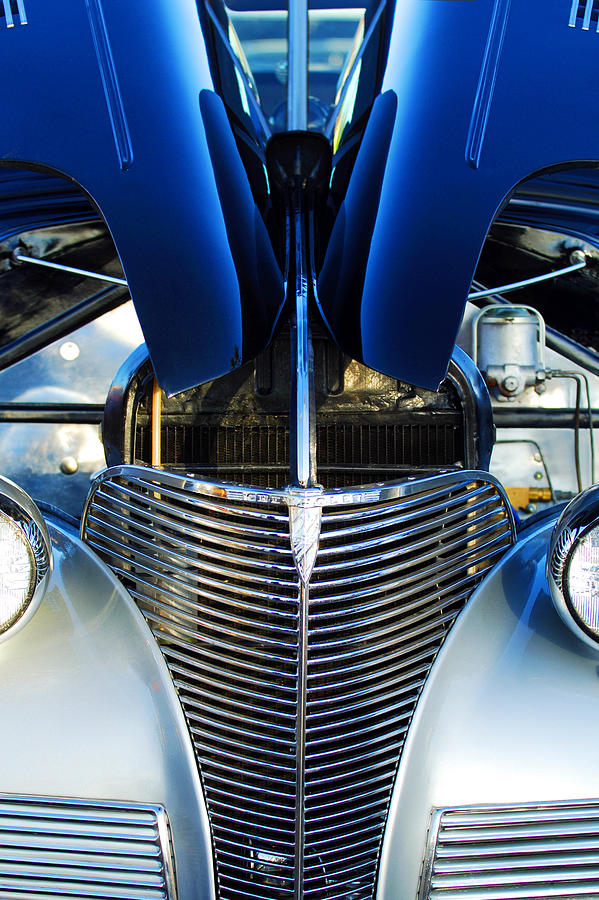 1939 Chevrolet Coupe Grille -115c Photograph by Jill Reger