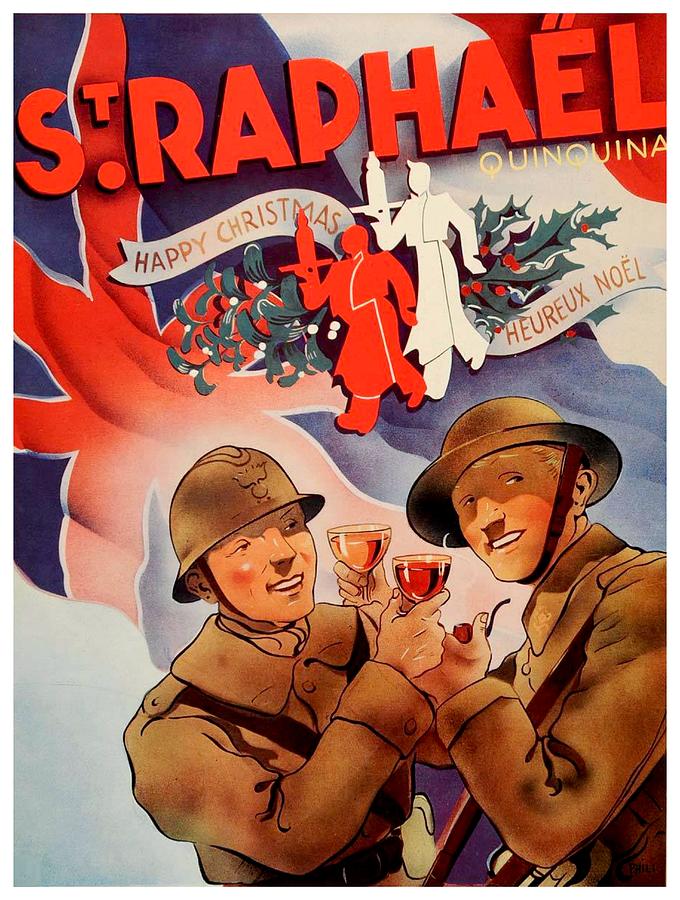 1939 - St. Raphael Aperitif Advertisement - Color Digital Art by John Madison
