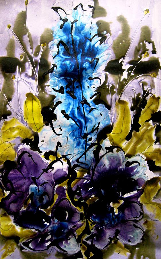 Still Life Painting - Heavenly Flowers #194 by Baljit Chadha
