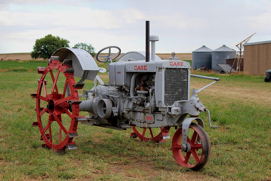1940 Case Tractor Photograph by Trent Mallett