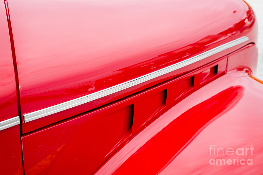 1940 Chevrolet Master Classic Hood  Color  3114.02 Photograph by M K Miller
