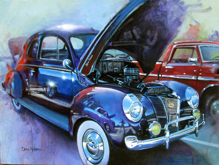 1940 Ford Classic Painting by Dan Nelson