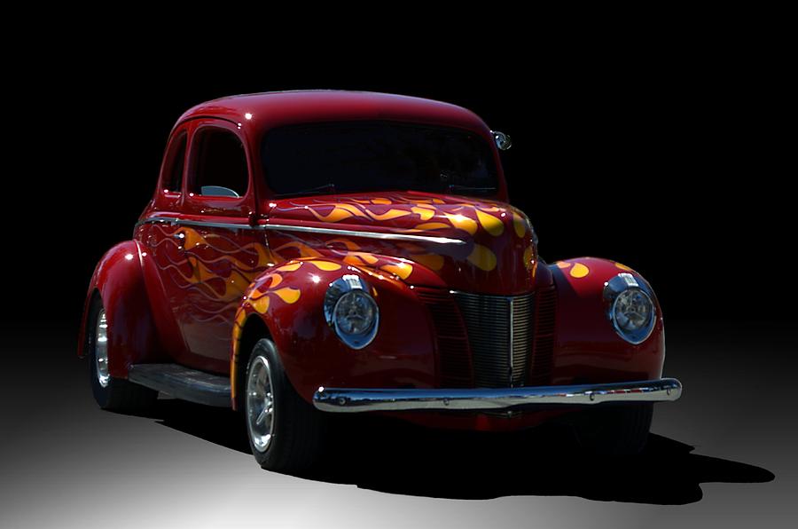 1940 Ford Coupe Hot Rod Photograph by Tim McCullough