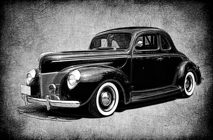 1940 Ford Coupe Photograph by Steve McKinzie