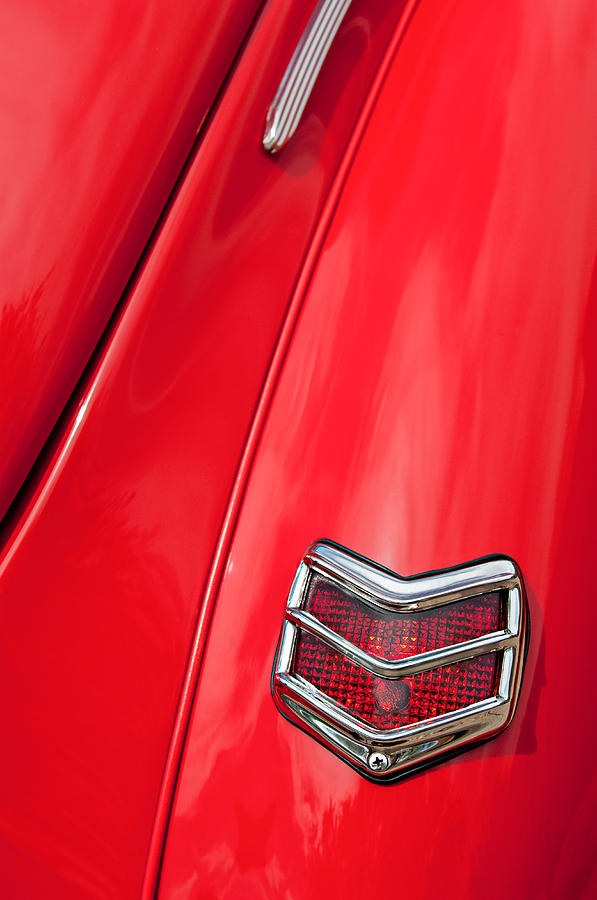 1940 Ford Deluxe Coupe Taillight Photograph by Jill Reger