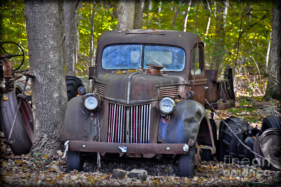 1940 Ford Dump Truck Photograph by Gary Keesler