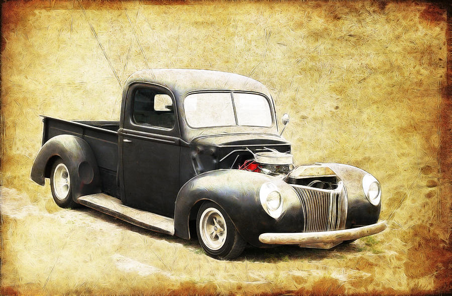 1940 Ford Pickup Photograph by Steve McKinzie