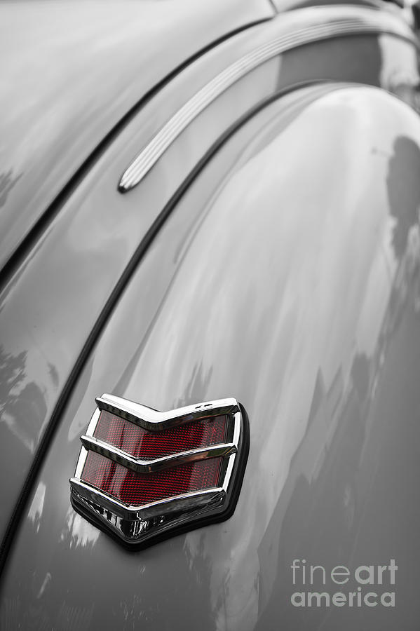 1940 Ford Taillight Photograph by Dennis Hedberg