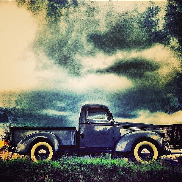 Seattle Photograph - 1940s-era Chevy Pickup Truck /// by Nick Lucey