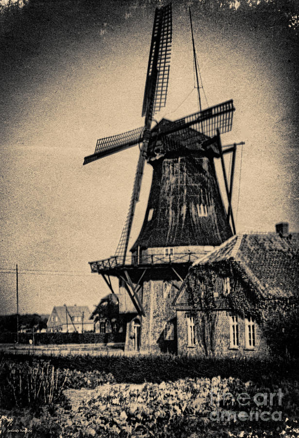 1940s German Windmill  Photograph by Gerlinde Keating