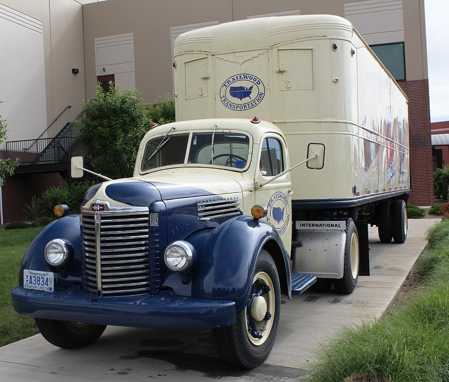 1940s International Truck Photograph by Steven Parker