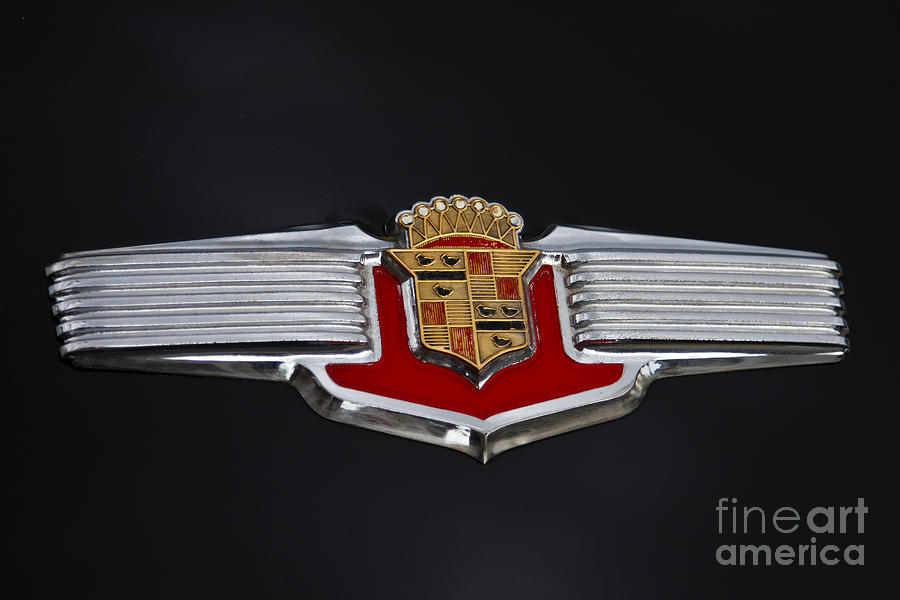 1941 Cadillac Emblem Photograph by Dennis Hedberg