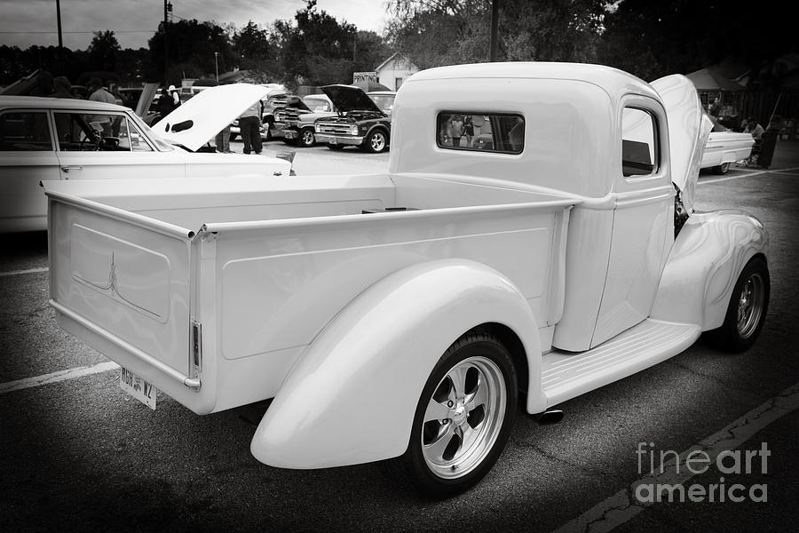 1941 Ford Pickup Truck Side View  Classic Automobile in Sepia 30 Photograph by M K Miller
