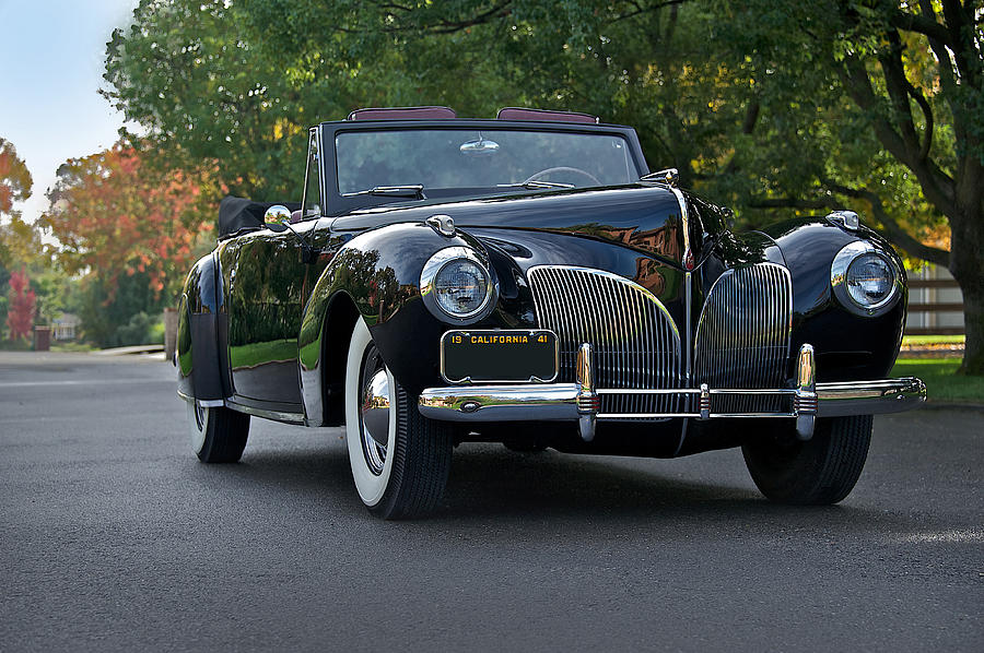 1941 Lincoln Continental Convertible Photograph by Dave Koontz