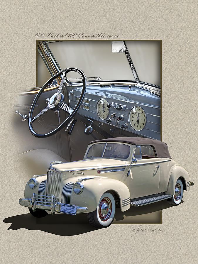 1941 Packard 160 Convertible-High Style by Roger Beltz 1941 Packard 160 Convertible-High Style by Roger Beltz
