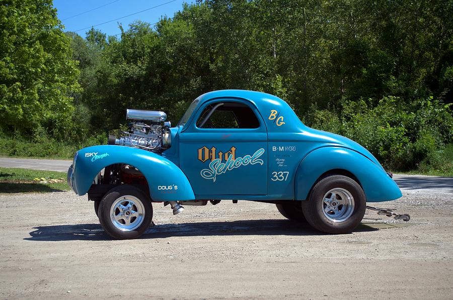 1941 Willys Dragster Photograph by Tim McCullough