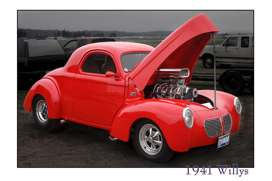 1941 Willys Photograph by Mike Penney