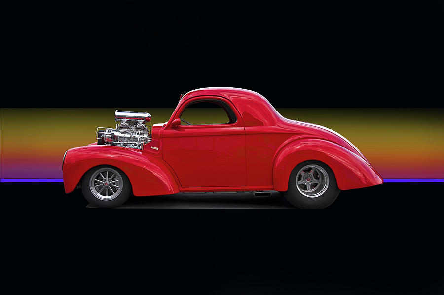 1941 Willys Pro Street V Photograph By Dave Koontz - Pixels