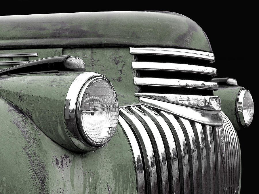1942 Chevrolet - sage green Photograph by Larry Hunter