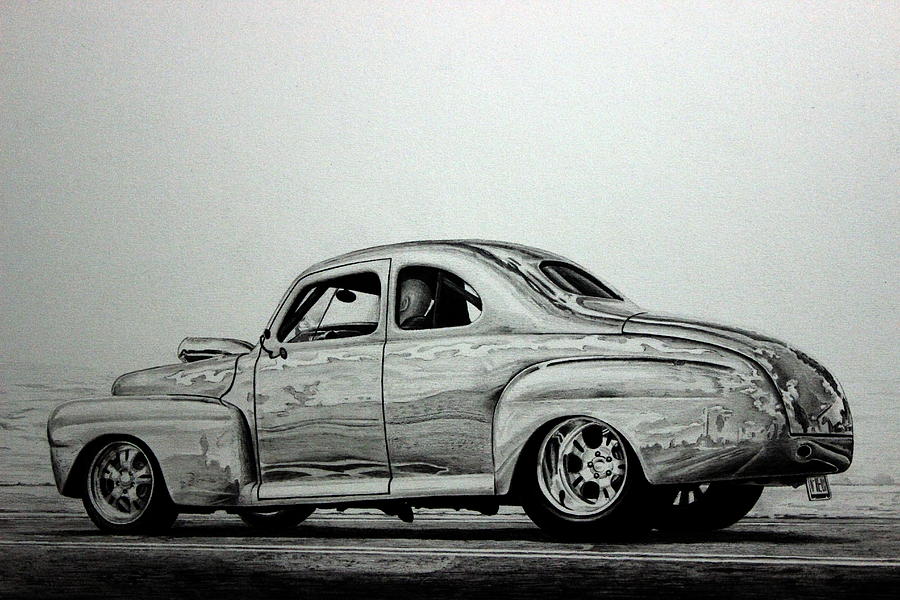 1942 Ford super deluxe coupe #8