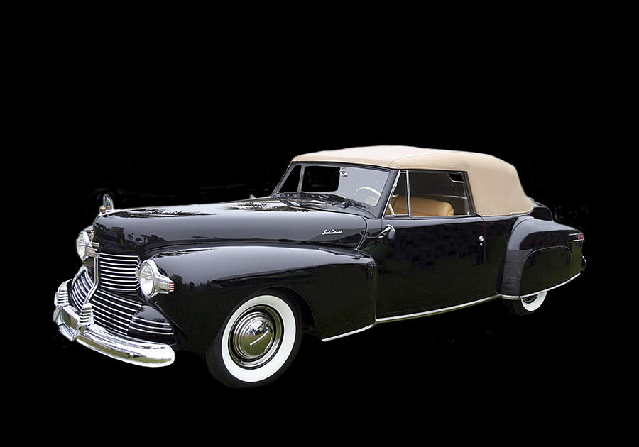 1942 Lincoln Continental Cabriolet Photograph by Jack Pumphrey