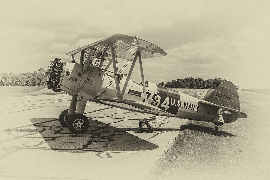 1943 Boeing Stearman Photograph by Jack R Perry
