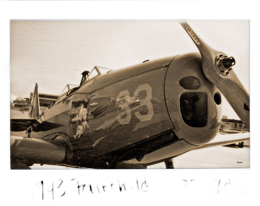 Aircraft Photograph - 1943 Fairchild by Steven Digman Aircraft Photograph - 1943 Fairchild by Steven Digman