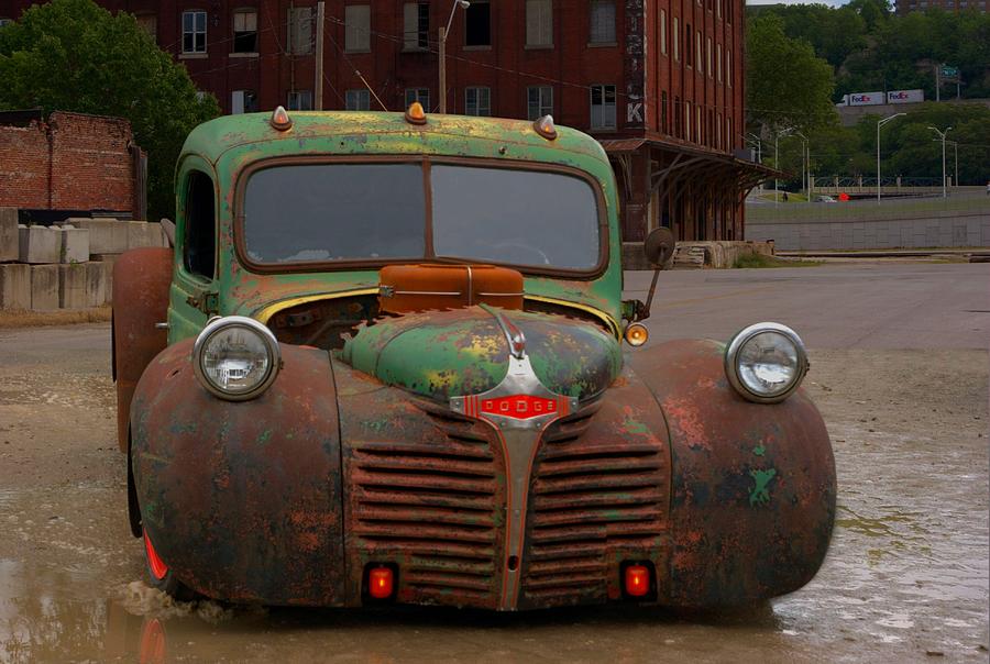 1946 Dodge Rat Rod Pickup Photograph by Tim McCullough