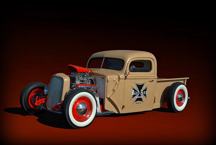 1946 Ford Hot Rod Pickup Photograph by Tim McCullough