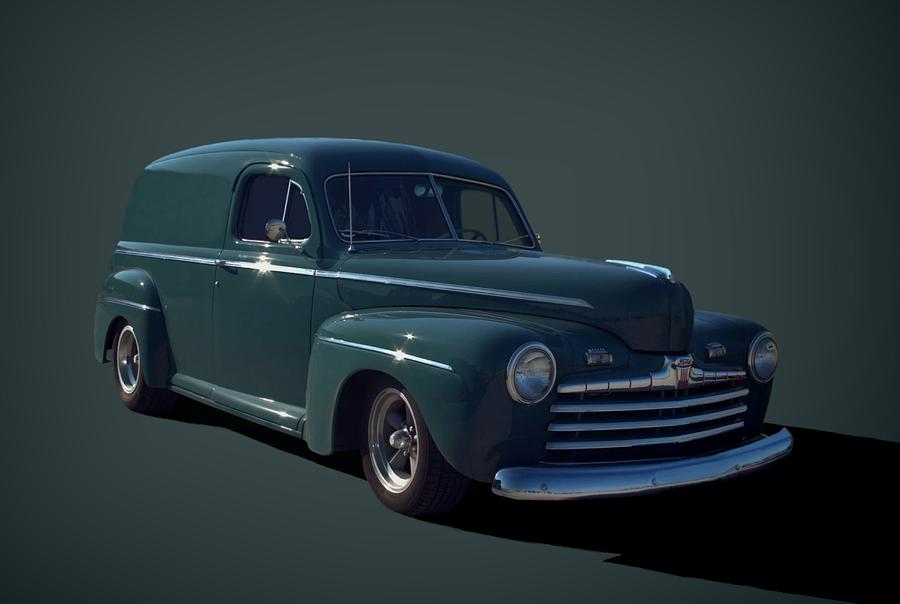 1946 Ford Sedan Panel Truck Photograph by Tim McCullough